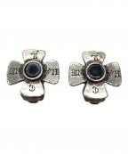 CHANELシャネル）の古着「クロスロゴイヤリング」