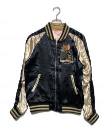 VANSON（バンソン）の古着「スカジャン」｜ブラック