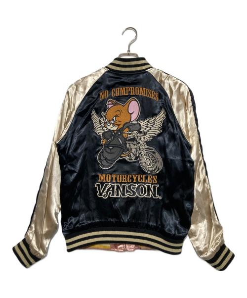 VANSON（バンソン）VANSON (バンソン) スカジャン ブラック サイズ:Sの古着・服飾アイテム