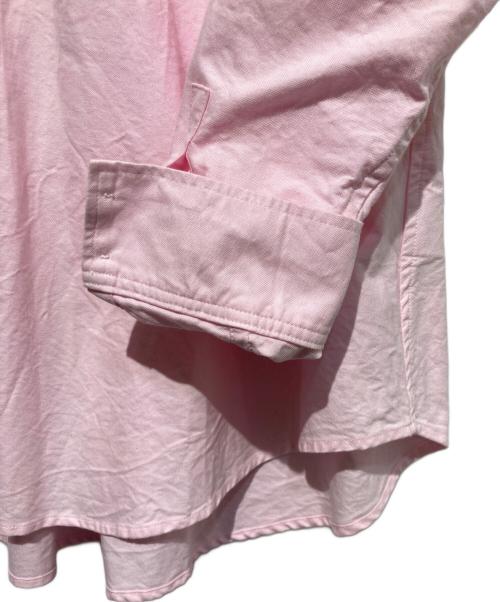 journal standard luxe（ジャーナルスタンダード ラックス）JOURNAL STANDARD LUXE (ジャーナルスタンダード ラックス) OXフレアーシャツ ピンク サイズ:FREEの古着・服飾アイテム