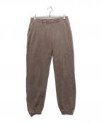 LOS ANGELES APPARELロサンゼルスアパレル）の古着「スウェットパンツ」｜ブラウン
