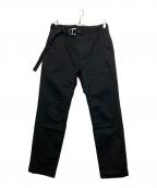 SCYEサイ）の古着「High Power Cotton Stretch Belted Trousers」｜ブラック