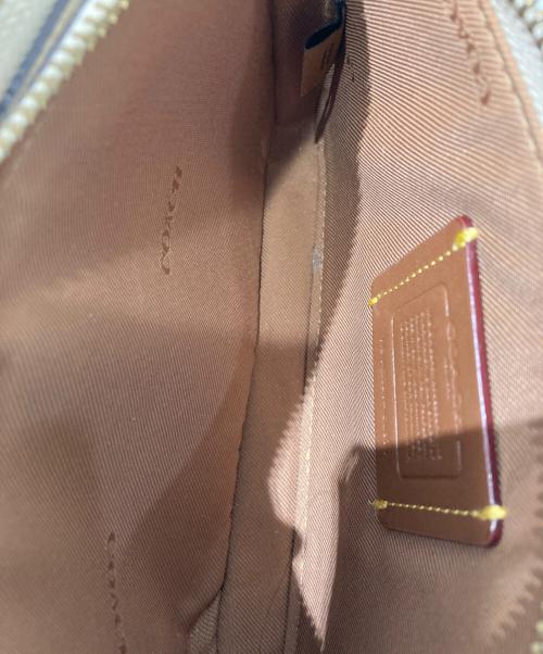 COACH（コーチ）COACH (コーチ) キラ クロスボディ・フローラル プリント ショルダーバッグ ベージュの古着・服飾アイテム