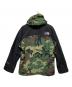 THE NORTH FACE (ザ ノース フェイス) NOVELTY MOUNTAIN JACKET グリーン×ブラック サイズ:L：18000円