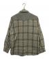 WOOLRICH (ウールリッチ) 80'sウエスタンウールシャツ ベージュ×グリーン サイズ:L：5000円