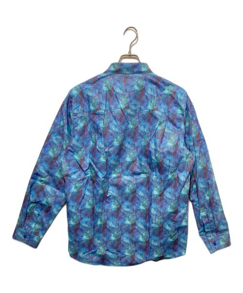 HERALBONY（ヘラルボニー）HERALBONY (ヘラルボニー) クラシックシャツ「夜景」 ブルー サイズ:Mの古着・服飾アイテム