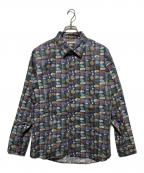 HERALBONYヘラルボニー）の古着「クラシックシャツ「葉っぱ」」｜グレー