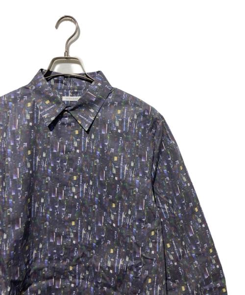 HERALBONY（ヘラルボニー）HERALBONY (ヘラルボニー) クラシックシャツ「夜景」 グレー サイズ:Mの古着・服飾アイテム