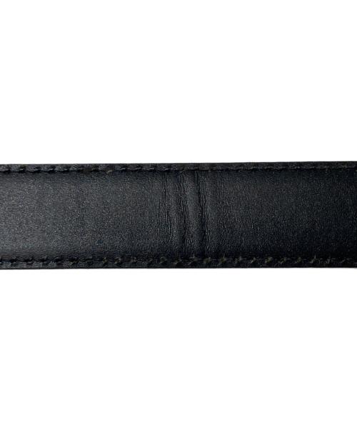 LOUIS VUITTON（ルイ ヴィトン）LOUIS VUITTON (ルイ ヴィトン) レザーベルト ブラックの古着・服飾アイテム
