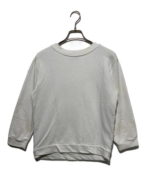 MONCLER（モンクレール）MONCLER (モンクレール) 花柄刺繍スウェット ホワイト サイズ:Ｓの古着・服飾アイテム