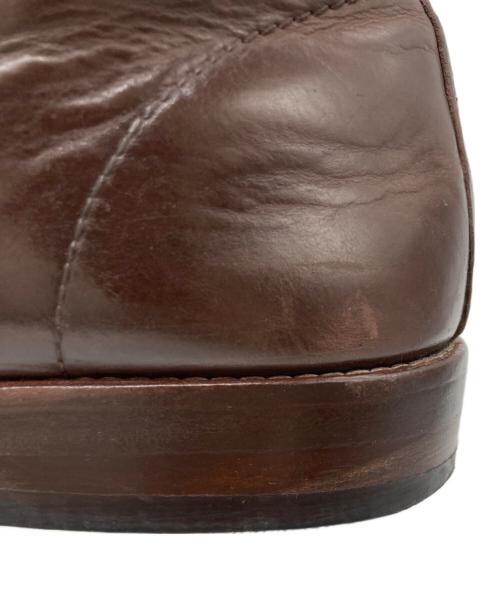 A.P.C.（アーペーセー）A.P.C. (アーペーセー) レザーブーツ ブラウン サイズ:記載無しの古着・服飾アイテム