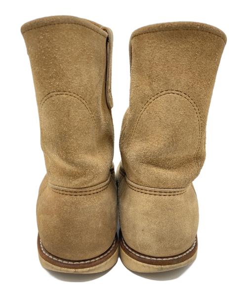 RED WING（レッドウィング）RED WING (レッドウィング) ペコスブーツ ベージュ サイズ:7 1/2の古着・服飾アイテム