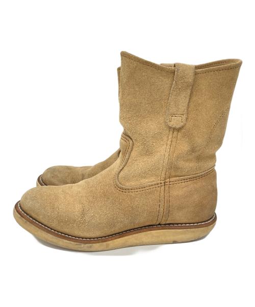 RED WING（レッドウィング）RED WING (レッドウィング) ペコスブーツ ベージュ サイズ:7 1/2の古着・服飾アイテム