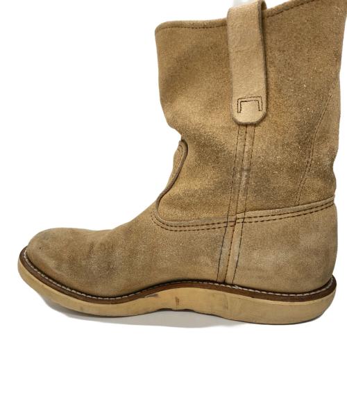 RED WING（レッドウィング）RED WING (レッドウィング) ペコスブーツ ベージュ サイズ:7 1/2の古着・服飾アイテム