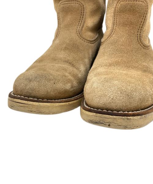 RED WING（レッドウィング）RED WING (レッドウィング) ペコスブーツ ベージュ サイズ:7 1/2の古着・服飾アイテム