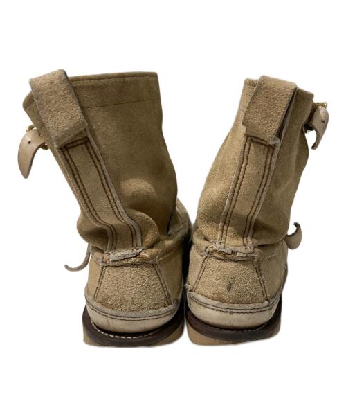 RUSSELL MOCCASIN（ラッセルモカシン）RUSSELL MOCCASIN (ラッセルモカシン) エンジニアブーツ ベージュ サイズ:8　1/2の古着・服飾アイテム