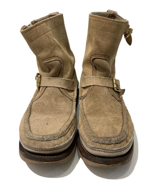 RUSSELL MOCCASIN（ラッセルモカシン）RUSSELL MOCCASIN (ラッセルモカシン) エンジニアブーツ ベージュ サイズ:8　1/2の古着・服飾アイテム