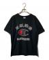 Champion（チャンピオン）の古着「プリントTシャツ」｜ブラック