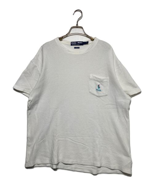 POLO RALPH LAUREN（ポロ・ラルフローレン）POLO RALPH LAUREN (ポロ・ラルフローレン) PALACE (パレス) サーマルTシャツ ホワイト サイズ:Mの古着・服飾アイテム