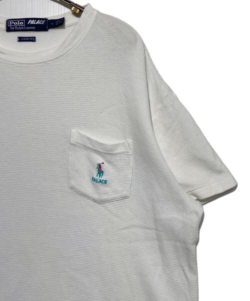POLO RALPH LAUREN（ポロ・ラルフローレン）POLO RALPH LAUREN (ポロ・ラルフローレン) PALACE (パレス) サーマルTシャツ ホワイト サイズ:Mの古着・服飾アイテム