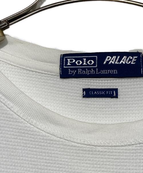 POLO RALPH LAUREN（ポロ・ラルフローレン）POLO RALPH LAUREN (ポロ・ラルフローレン) PALACE (パレス) サーマルTシャツ ホワイト サイズ:Mの古着・服飾アイテム