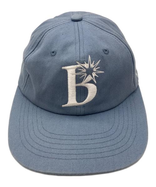 BoTT（ボット）BoTT (ボット) B LOGO 6 PANEL CAP ブルーの古着・服飾アイテム