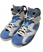 NIKEナイキ）の古着「AIR JORDAN 6 RETRO」｜ブルー×ホワイト