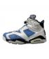NIKE (ナイキ) AIR JORDAN 6 RETRO ブルー×ホワイト サイズ:26cm：9000円