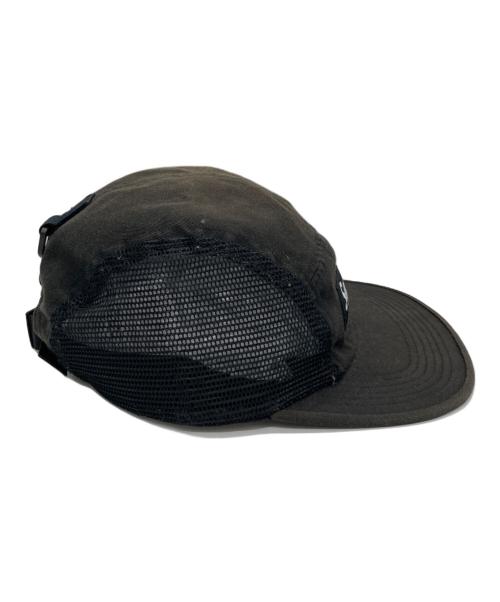 SUPREME（シュプリーム）Supreme (シュプリーム) Mesh Side Panel Camp Cap ブラックの古着・服飾アイテム