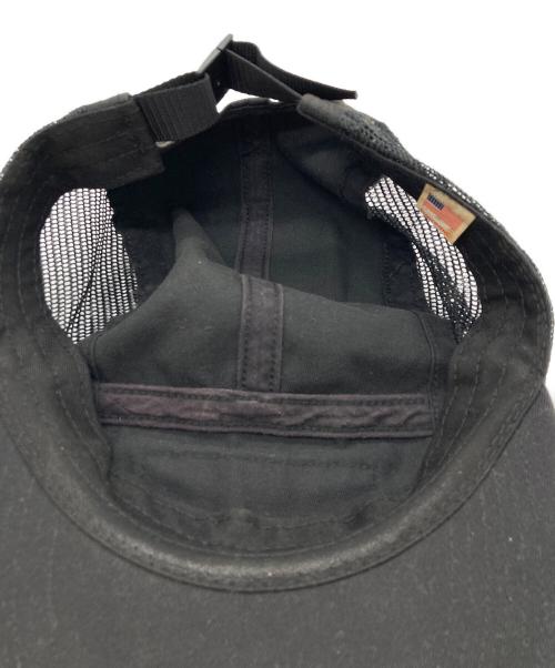 SUPREME（シュプリーム）Supreme (シュプリーム) Mesh Side Panel Camp Cap ブラックの古着・服飾アイテム