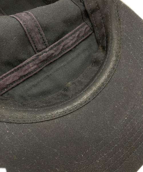 SUPREME（シュプリーム）Supreme (シュプリーム) Mesh Side Panel Camp Cap ブラックの古着・服飾アイテム