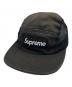 Supreme（シュプリーム）の古着「Mesh Side Panel Camp Cap」｜ブラック