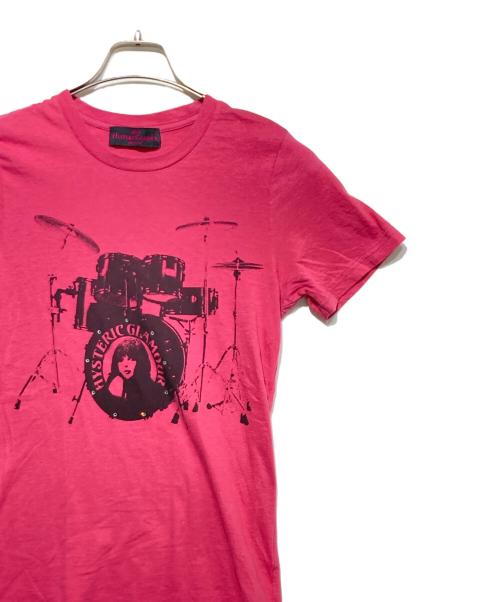 Hysteric Glamour（ヒステリックグラマー）Hysteric Glamour (ヒステリックグラマー) プリントTシャツ ピンク サイズ:Freeの古着・服飾アイテム