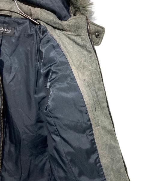 TORNADO MART（トルネードマート）TORNADO MART (トルネードマート) 00s マイクロスエードダウンジャケット グレー サイズ:XLの古着・服飾アイテム