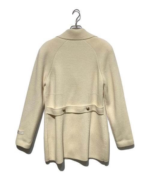 GUCCI（グッチ）GUCCI (グッチ) ダブルボタンパワショルニットジャケット アイボリー サイズ:Lの古着・服飾アイテム