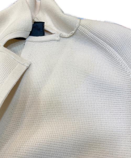 GUCCI（グッチ）GUCCI (グッチ) ダブルボタンパワショルニットジャケット アイボリー サイズ:Lの古着・服飾アイテム