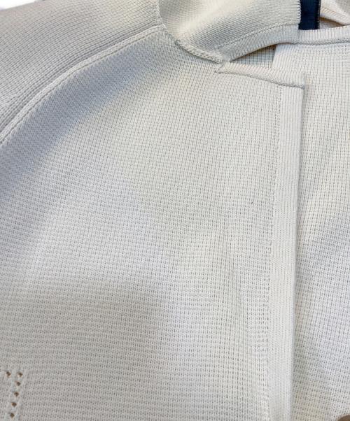 GUCCI（グッチ）GUCCI (グッチ) ダブルボタンパワショルニットジャケット アイボリー サイズ:Lの古着・服飾アイテム