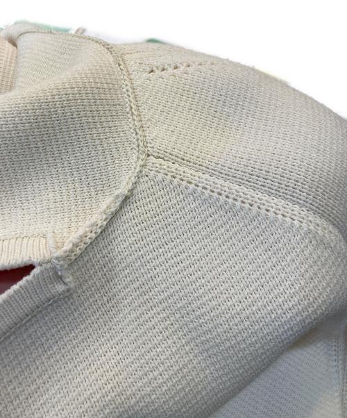 GUCCI（グッチ）GUCCI (グッチ) ダブルボタンパワショルニットジャケット アイボリー サイズ:Lの古着・服飾アイテム