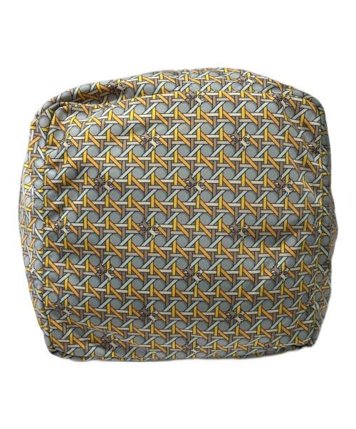 TORY BURCH（トリーバーチ）TORY BURCH (トリーバーチ) 総柄トートバッグ グリーン×イエローの古着・服飾アイテム