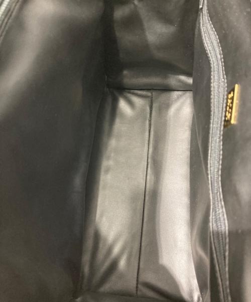 BALLY（バリー）BALLY (バリー) キルティングレザーハンドバッグ ブラックの古着・服飾アイテム