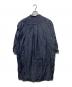 prit (プリット) 6ozデニムスタンドカラーワイドシャツワンピース インディゴ サイズ:FREE：5000円