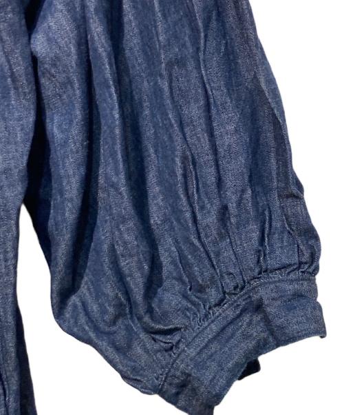 orSlow（オアスロウ）orSlow (オアスロウ) コットンリネンスモックワンピース インディゴ サイズ:Freeの古着・服飾アイテム