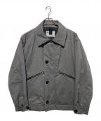 MARGARET HOWELLマーガレットハウエル）の古着「PADDED COTTON NYLON」｜グレー