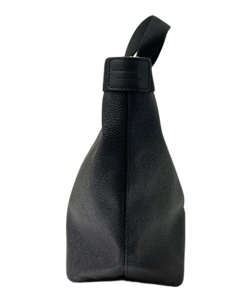 Herve Chapelier（エルベシャプリエ）Herve Chapelier (エルベシャプリエ) 705GPコーデッドキャンバスレザースクエアトートA4 ブラックの古着・服飾アイテム