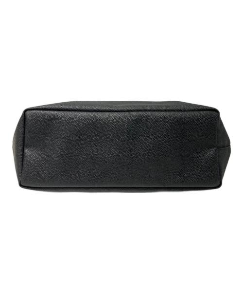 Herve Chapelier（エルベシャプリエ）Herve Chapelier (エルベシャプリエ) 705GPコーデッドキャンバスレザースクエアトートA4 ブラックの古着・服飾アイテム