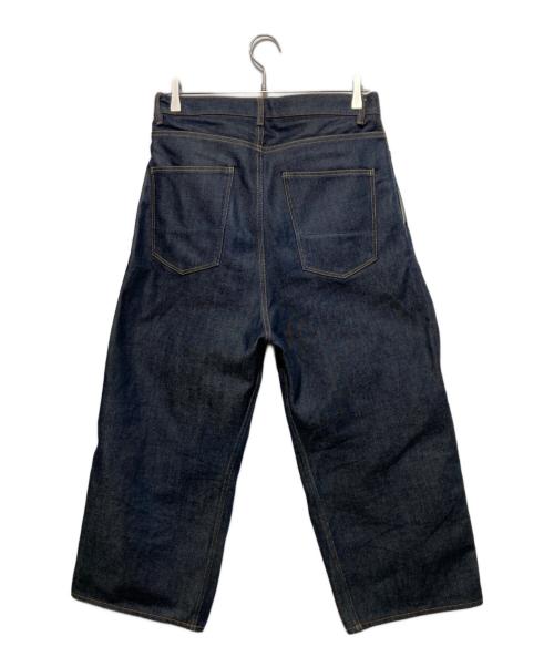 SUBLATIONS（サブレーションズ）SUBLATIONS (サブレーションズ) 2TUCK WIDE DENIM PANTS インディゴ サイズ:1の古着・服飾アイテム