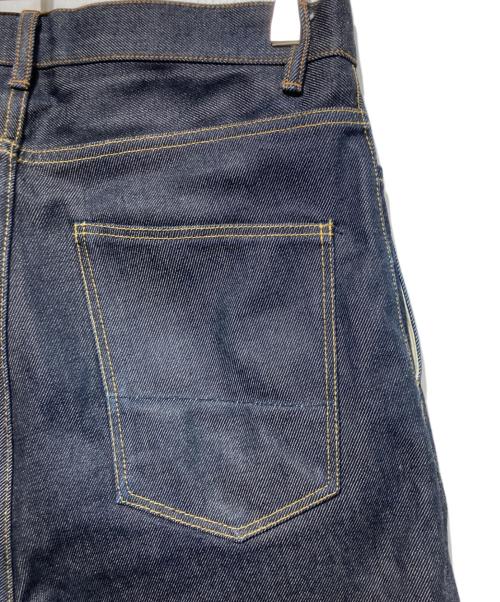 SUBLATIONS（サブレーションズ）SUBLATIONS (サブレーションズ) 2TUCK WIDE DENIM PANTS インディゴ サイズ:1の古着・服飾アイテム