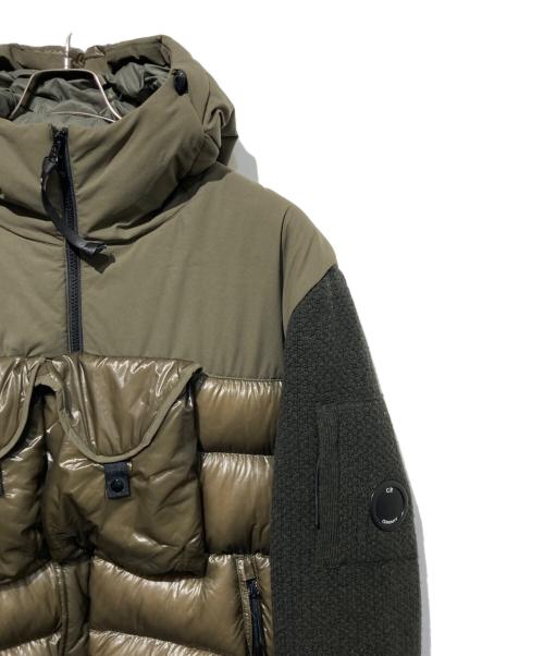 C.P COMPANY（シーピーカンパニー）C.P COMPANY (シーピーカンパニー) コンビダウンジャケット オリーブ サイズ:56の古着・服飾アイテム