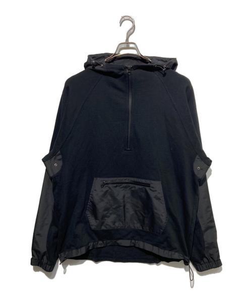 JOHN ELLIOTT（ジョン エリオット）JOHN ELLIOTT (ジョン エリオット) アノラックパーカー ブラック サイズ:3の古着・服飾アイテム