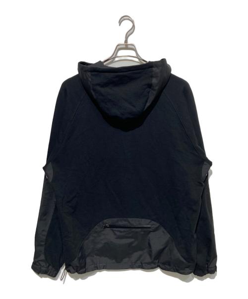 JOHN ELLIOTT（ジョン エリオット）JOHN ELLIOTT (ジョン エリオット) アノラックパーカー ブラック サイズ:3の古着・服飾アイテム